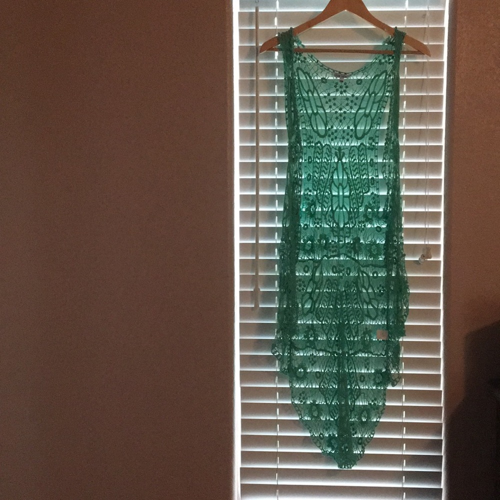 Lace cover-up